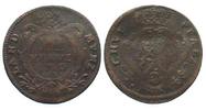 Pfalz-Sulzbach PFALZ-SULZBACH 12 Kreuzer 1750 ZEITGEN. STAATLICHE FÄLSCHUNG Messing RAR!# 78378