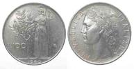 Italien ITALIA 100 Lire 1960 SPL! ANNO RARE! # 81121