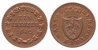 Nassau NASSAU Gemeinschaftlich 1 Kreuzer 1842 Kupfer ERHALTUNG!!! # 81499