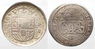 Spanien SPANIEN 2 Reales 1712 CARLOS III. PRETENDIENTE - VERSCHLECHTERT - Silber # 81663
