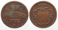 Ulm ULM Kreuzer 1773 G Kupfer SELTEN! # 81664