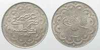 Türkei TÜRKEI 10 Kurush AH1327-7(1915) MUHAMMAD V. Silber PRACHTSTÜCK!!! # 82724