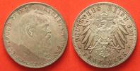Bayern Germany BAVARIA 5 Mark 1911 D LUITPOLD silver UNC!!! # 82778 Picture