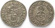 Deutscher Orden JOHANN CASPAR II. v. AMPRINGEN Groschen 1680 Silber ERHALTUNG! # 83145