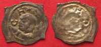 Schweiz - Zürich - Fraumünsterabtei FRAUMÜNSTERABTEI Vierzipfliger Pfennig Hl. FELIX o.J.(13. Jh.) Silber # 83216