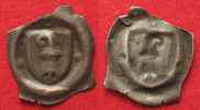 Schweiz - Basel BASEL Stadt Vierzipfliger Stebler o.J.(1387-99) Silber # 83222