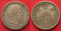Italien KINGDOM of NAPOLEON 2 Lire 1813 V - VENICE silver VF+ # 83321 Foto