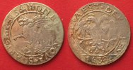 Schweiz - Schaffhausen SCHAFFHAUSEN Dicken 1632 Silber ERHALTUNG! # 83475