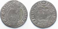 Schweiz - Basel BASEL Plappart o.J.(14 Jhd.) MADONNA Silber SELTEN! # 83491