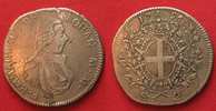 Malteserorden ORDER of MALTA 2 Scudi 1796 EMMANUEL DE ROHAN silver VF # 83519 Foto