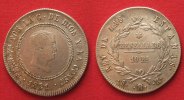 Spanien SPANIEN 10 Reales 1821 SR Madrid FERNANDO VII. Silber ERHALTUNG!!! # 83525