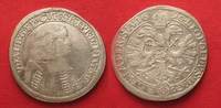 Schweiz - Graubünden CHUR Bistum Gulden 1690 Hl. Lucius ULRICH VI. v. MONT Silber # 83574