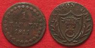 Schweiz - Uri URI 1 Rappen 1811 SELTEN! # 83624