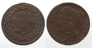 Monaco MONACO 5 Centimes 1837 HONORE V cuivre # 86586