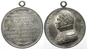Frankreich - Medaillen CH. FERDINAND HERZOG VON BERRY Auf seinen Tod 1820 Medaille Zinn 40mm # 86917