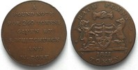 British Tokens - Somerset BATH 1811 Penny Token S. WHITCHURCH AND W. DORE Kupfer ERHALTUNG! # 87721
