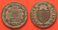 Schweiz - Tessin TESSIN / TICINO 3 Soldi 1838 Billon # 89160