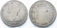 Guatemala GUATEMALA 1 Real 1786 NG KARL III. Silber # 89351