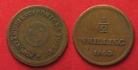 Schweden SCHWEDEN 1/2 Skilling 1800 GUSTAV IV. ADOLF - CONTORS POLLET Kupfer # 89673