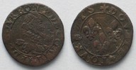 Frankreich - Chateau-Renault CHATEAU-RENAUD Double Tournois 1603-05 FRANCOIS de BOURBON-CONTI Kupfer # 89686