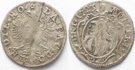 Freiburg i. Br. FREIBURG Stadt 2 Kreuzer 1723 Silber SELTEN! # 89760