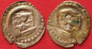 Freiburg i. Br. FREIBURG Stadt Pfennig o.J. (um 1400) Brakteat Silber SELTEN! # 89763