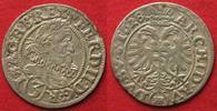 Olmütz RDR - OLMÜTZ Groschen (3 Kreuzer) 1628 FERDINAND II. Silber ERHALTUNG! # 89853