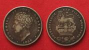 England GROSSBRITANNIEN Shilling 1826 GEORGE IV. Silber # 90124