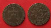 Sansibar SANSIBAR Pysa AH1299(1881) BARGHASH IBN SAID Kupfer # 90327