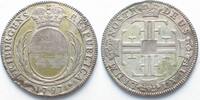 Schweiz - Freiburg FREIBURG / FRIBOURG Gulden (56 Kreuzer) 1797 Silber # 90461
