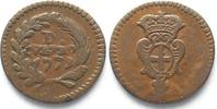 Italien - Genua ITALY - GENOA 4 Denari 1773 billon VF # 90484 Foto