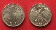 Deutschland - Kaiserreich Germany EMPIRE 10 Pfennig 1914 E Cu-Ni UNC!!! # 91011 Picture