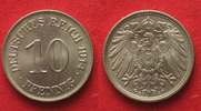 Deutschland - Kaiserreich Germany EMPIRE 10 Pfennig 1914 E Cu-Ni UNC!!! # 91028 Picture