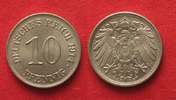 Deutschland - Kaiserreich Germany EMPIRE 10 Pfennig 1914 E Cu-Ni UNC!!! # 91032 Picture
