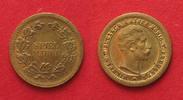 Nürnberger Rechenpfennige Spielmarke v. LAUER ca.1890 WILHELM II. Messing 18mm # 91141