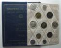 Italien ITALIEN KMS 1986 11 Münzen mit 2 x 500 Lire Silber SELTEN!!! # 91228