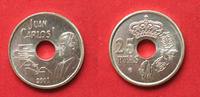 Spanien SPANIEN 25 Pesetas 2001 - in Silber - SELTEN!!! # 91799
