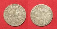 Haus Habsburg RDR - TIROL 3 Kreuzer 1649 Erzherzog FERDINAND KARL Silber ERHALTUNG! # 91827