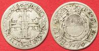 Schweiz - Freiburg FREIBURG / FRIBOURG Achtelgulden (7 Kreuzer) 1795 Silber # 91978