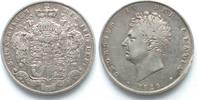 England GROSSBRITANNIEN 1/2 Crown 1826 GEORGE IV. Silber # 92116