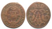 Wied-Neuwied WIED-NEUWIED 1/4 Stüber 1749 (MDCCXLIX) FRIEDRICH ALEXANDER Kupfer RAR!!!# 92174