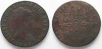 Spanien SPANIEN 8 Maravedis 1843 JA-JUBIA ISABEL II. Kupfer # 92473