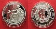 Schweiz - Schützentaler NEU!!! TESSIN 50 Franken 2016 SCHÜTZENTALER Silber SELTEN!!! # 93125