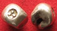 Thailand SIAM Fuang (1/8 Baht) ND(ca.1688) PHRA NARAI silver bullet coin VF RARE! # 93389