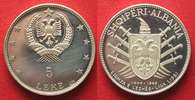 Albanien ALBANIEN 5 Leke 1969 SKANDERBEG Silber # 93485
