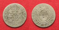 Schweiz - Freiburg FREIBURG / FRIBOURG Achtelgulden (7 Kreuzer) 1794 Silber # 93620