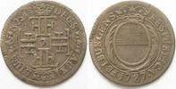 Schweiz - Freiburg FREIBURG / FRIBOURG Achtelgulden (7 Kreuzer) 1787 Silber # 93630