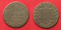 Schweiz - St.Gallen ST. GALLEN Kanton 1 Batzen 1807 SCHWEIZER BAZEN Billon # 93634