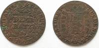 Schweiz - Neuenburg NEUENBURG 1/2 Batzen (Demi Batz) 1807 ALEXANDRE BERTHIER Billon # 93651