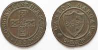 Schweiz - Aargau AARGAU Halbbatzen (5 Rappen) 1831 Billon # 93656